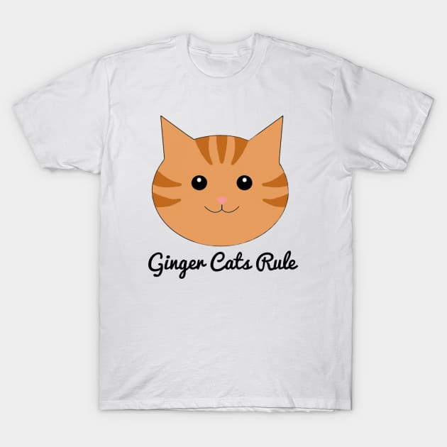 Ginger cat t shirt hotsell
